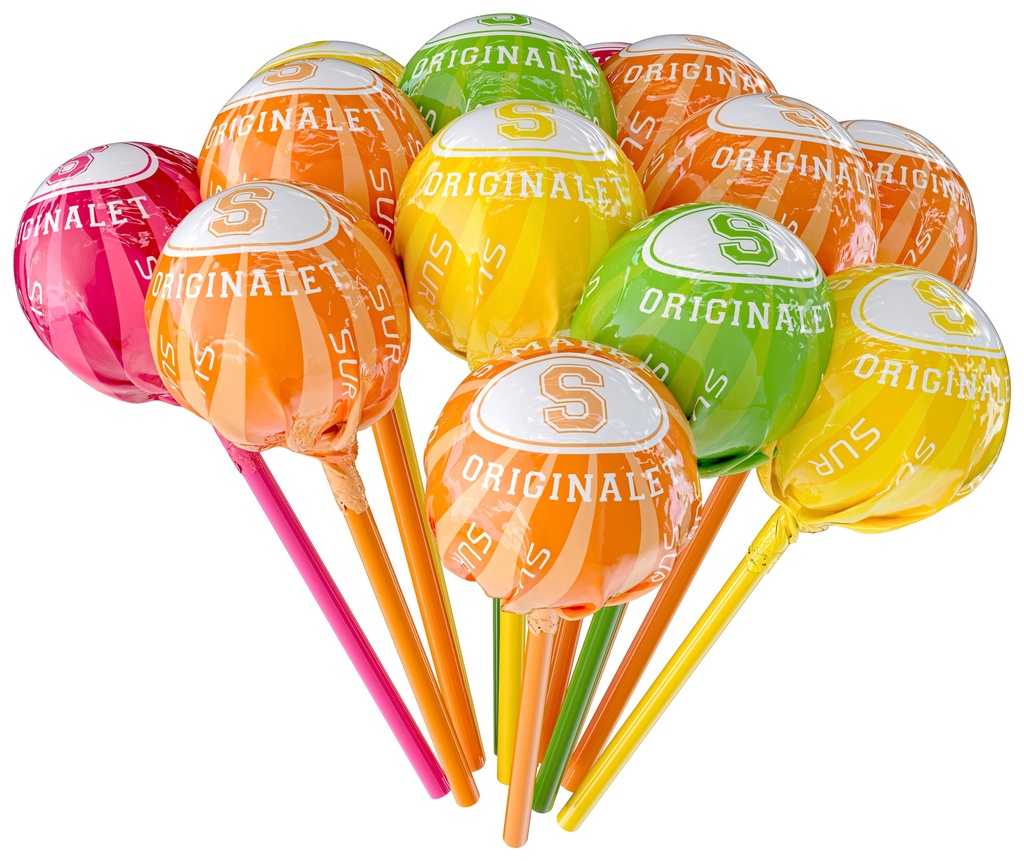 S-Marke Lollipops (S-märke Supersura Klubbor) 4.4 lbs (2 kg)