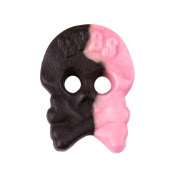 [16121] Raspberry & Licorice Skulls BUBS (Hallon/Lakrits Skallar Skum) 6.18lbs (2.8kg)